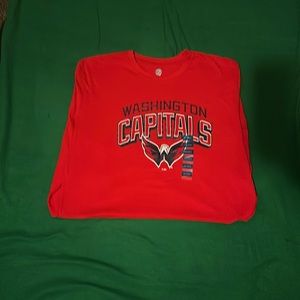 Brand New XXL Long sleeve Washington Capitals shirt! (NWT)
